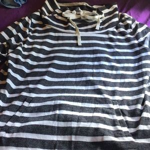 Loft turtle neck hoodie